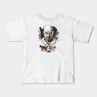 Walter White Graphic Design - Original Artwork Kids T-Shirt